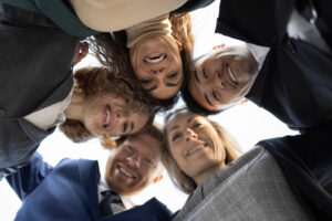 Team di professionisti del matrimonio
